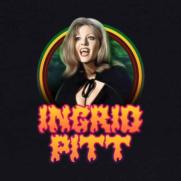 Ingrid Pitt Vintage by Trazzo